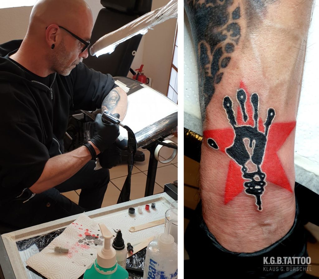 Hab's mir mal wieder selbst besorgt. Mano Negra brauchte dringend ein Touch Up. ...